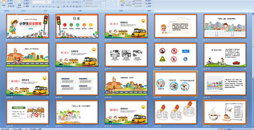 小學(xué)生安全知識(shí)ppt課件范本