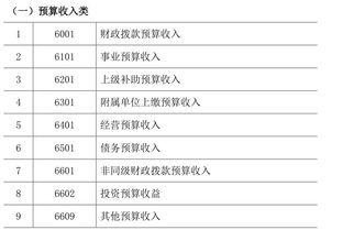 最新事業(yè)單位會計科目明細表