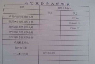 機械設備租賃公司的會計科目