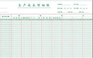 明細(xì)分類賬包括會計(jì)科目