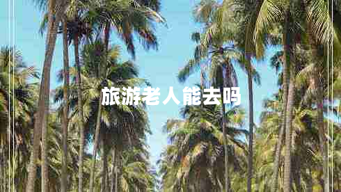 旅游老人能去嗎