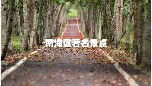 南海區(qū)著名景點(diǎn)