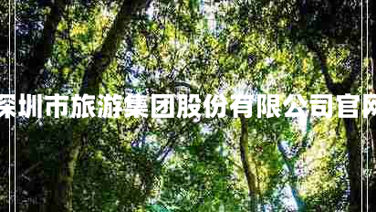 深圳市旅游集團股份有限公司官網(wǎng)