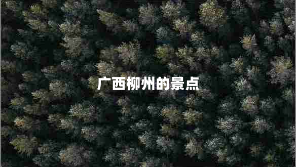 廣西柳州的景點(diǎn)