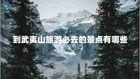 到武夷山旅游必去的景點(diǎn)有哪些