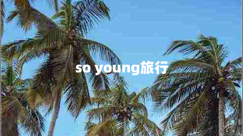 so young旅行