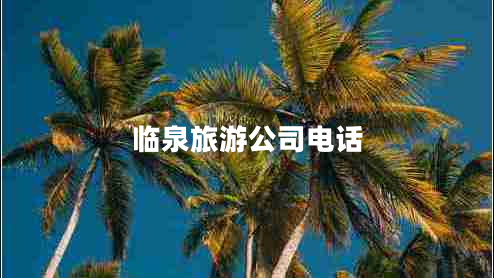 臨泉旅游公司電話