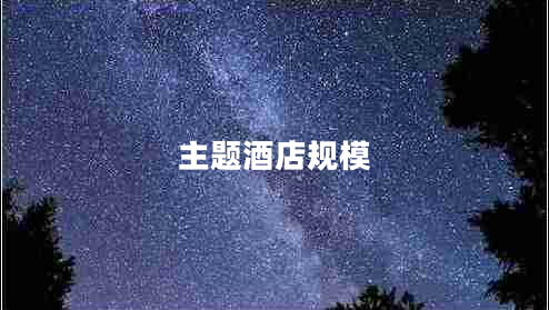 主題酒店規(guī)模