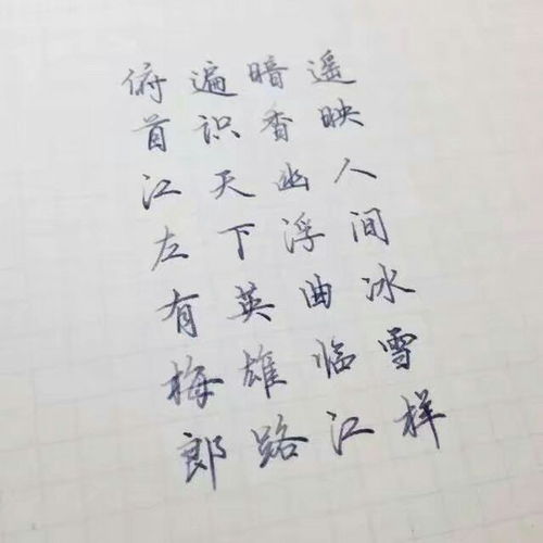 關(guān)于書寫漢字的詩句