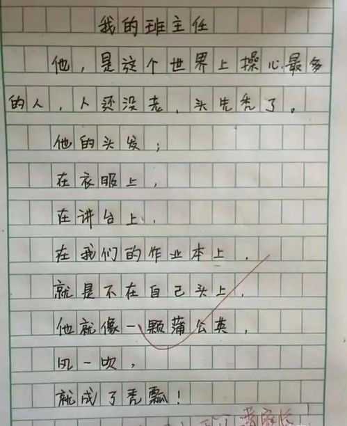 我的班主任真好作文600字作文開頭結尾