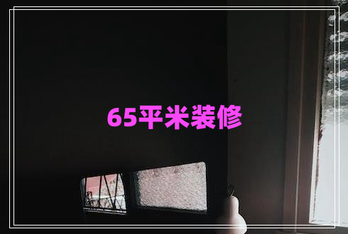 65平米裝修