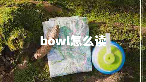 bowl怎么讀