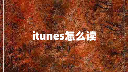 itunes怎么讀