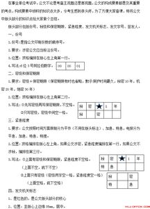 公共基礎(chǔ)知識公文常識試題